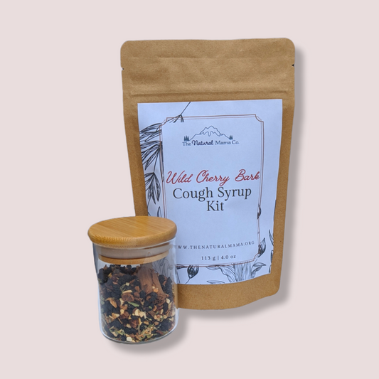 Wild Cherry Bark Cough Syrup Kit