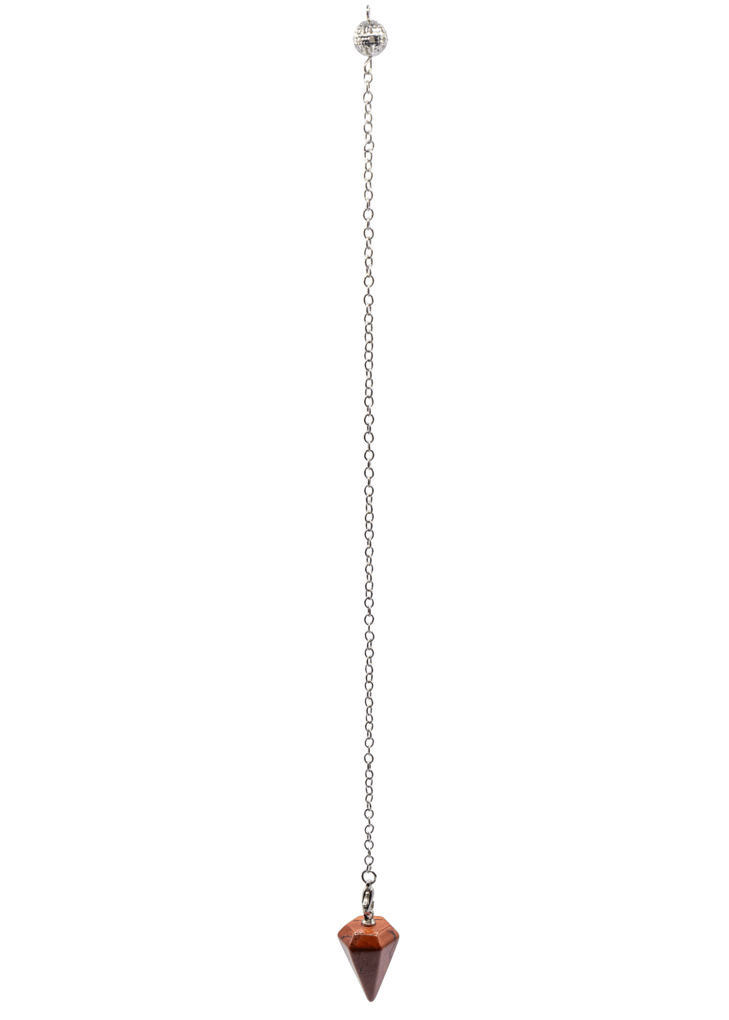 Carnelian Crystal Pendulum