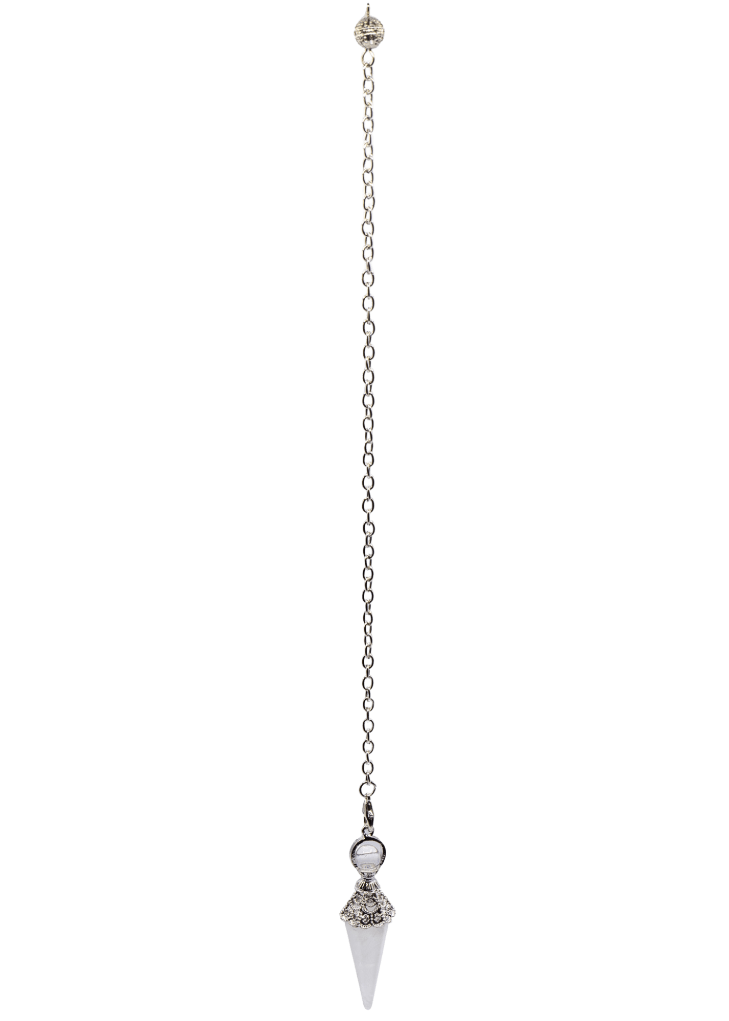 Ornate Quartz Crystal Pendulum