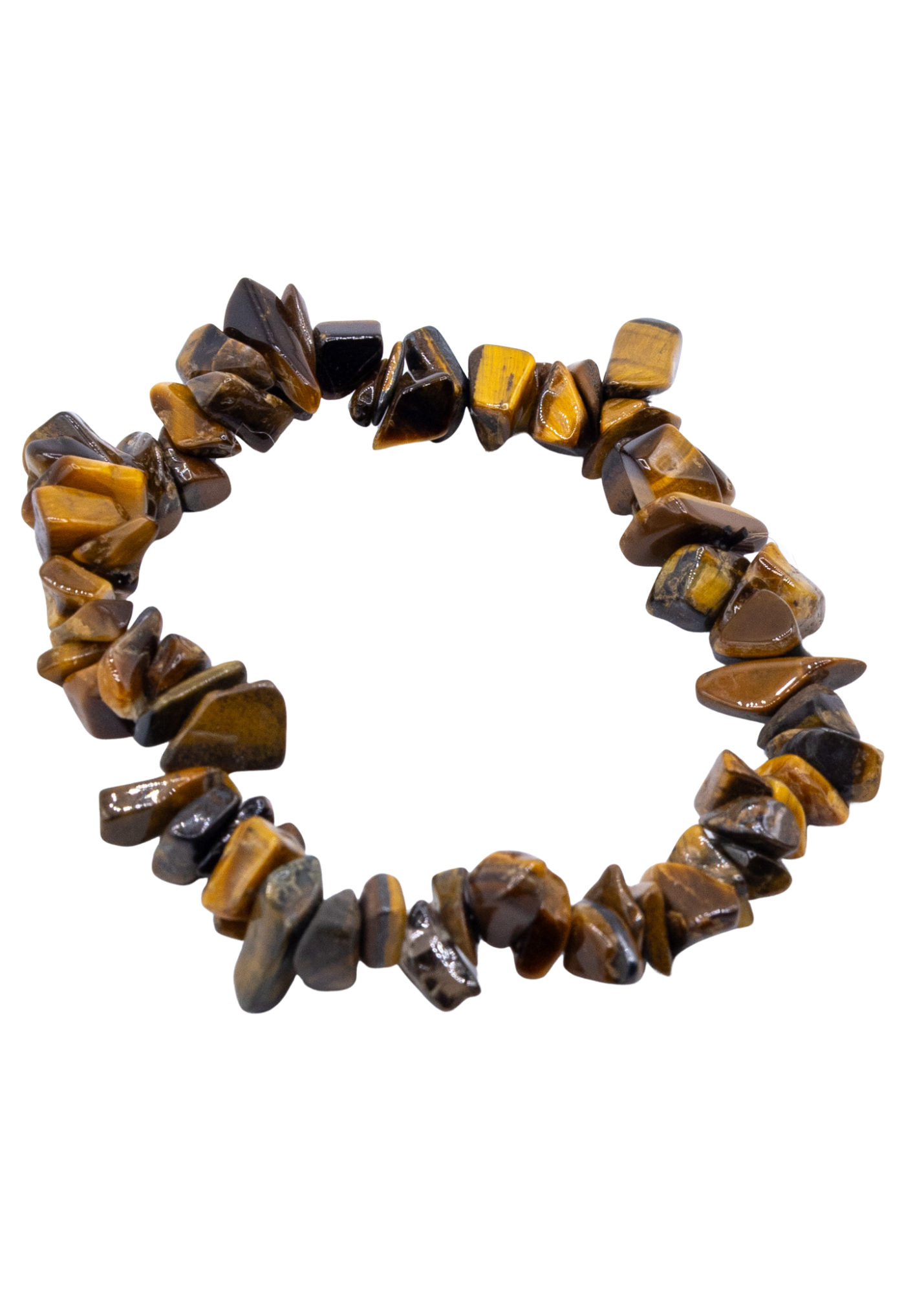 Tigers Eye Chip Stretch Bracelet