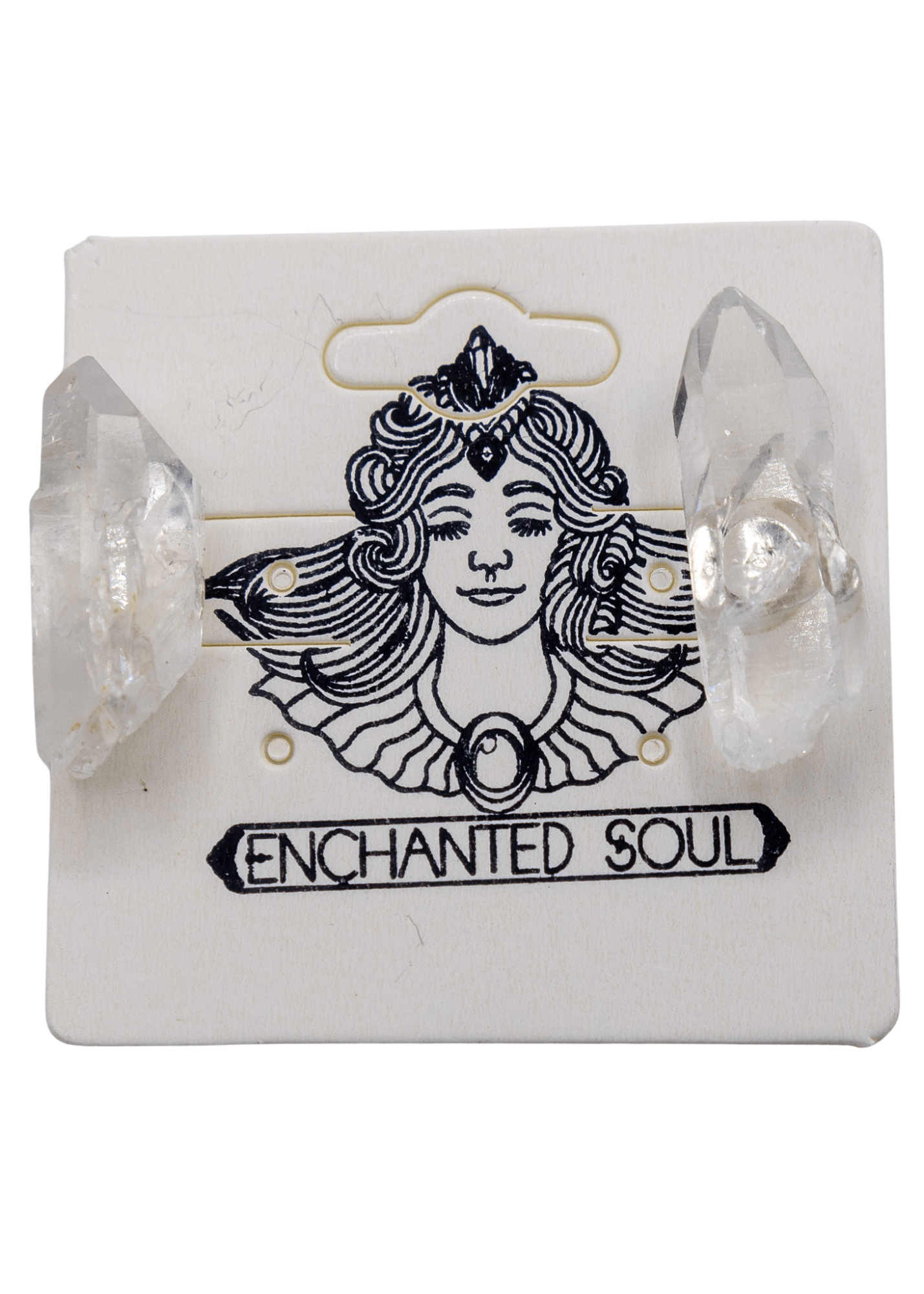 Arkansas Quartz Crystal Sterling Silver Earrings