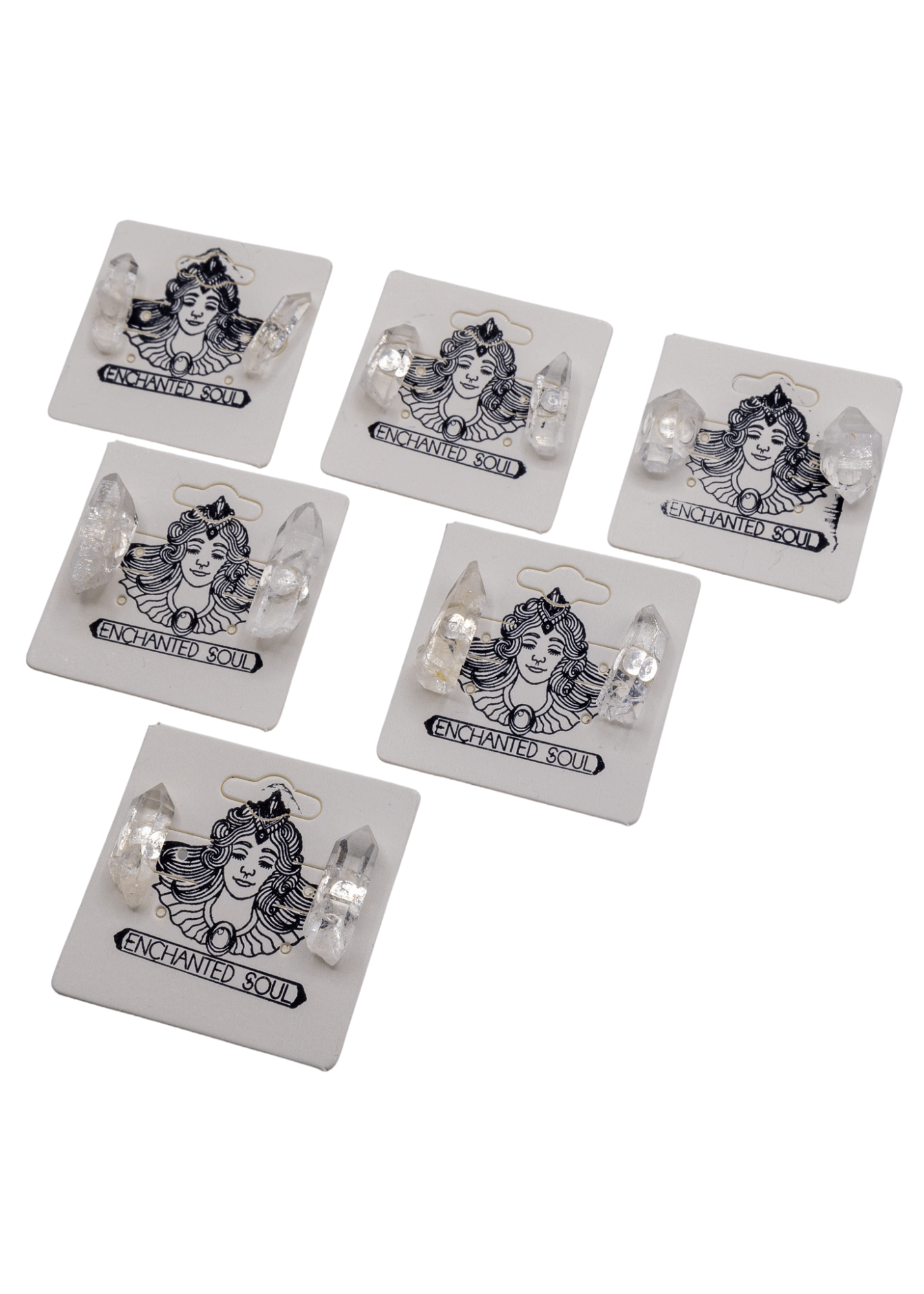 Arkansas Quartz Crystal Sterling Silver Earrings