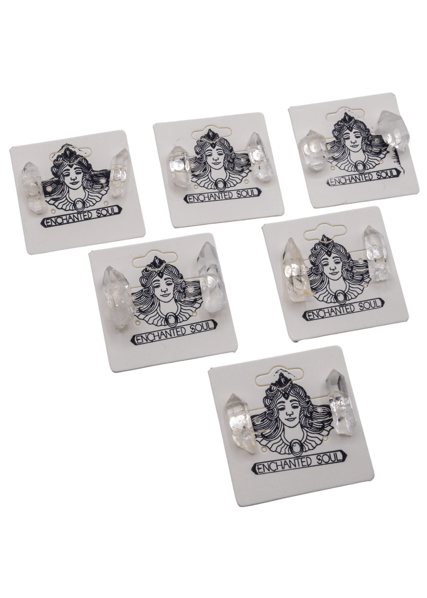 Arkansas Quartz Crystal Sterling Silver Earrings