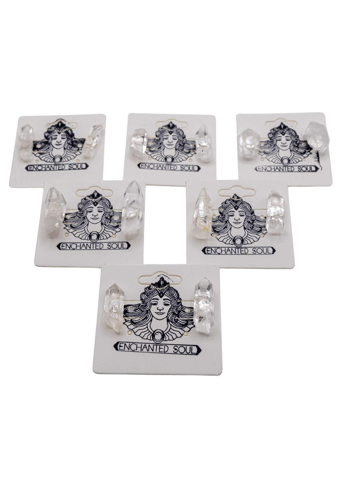 Arkansas Quartz Crystal Sterling Silver Earrings