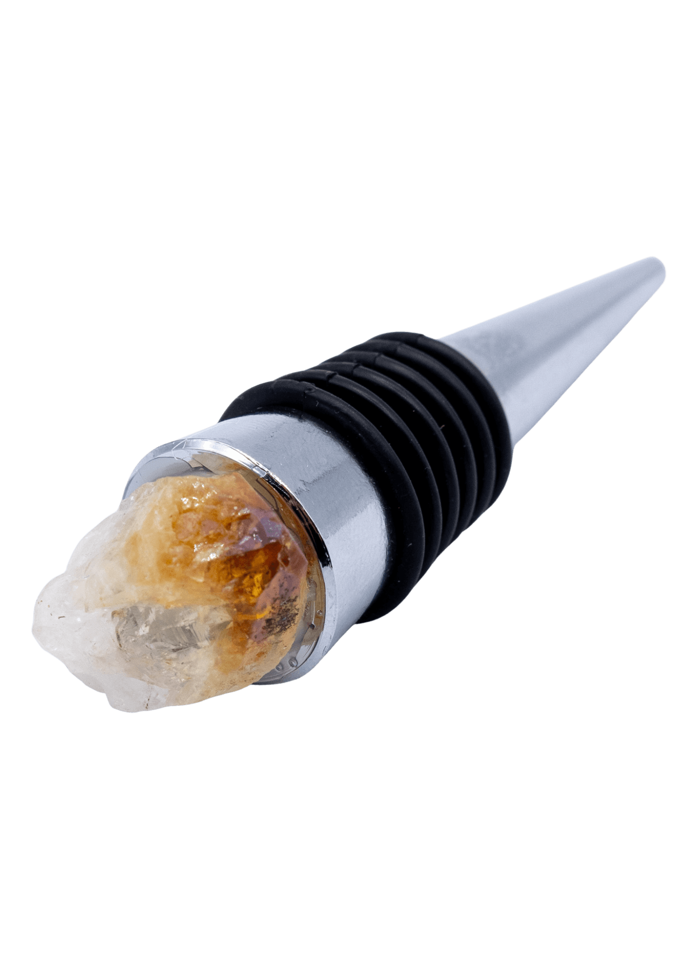 Citrine Crystal Wine Stopper