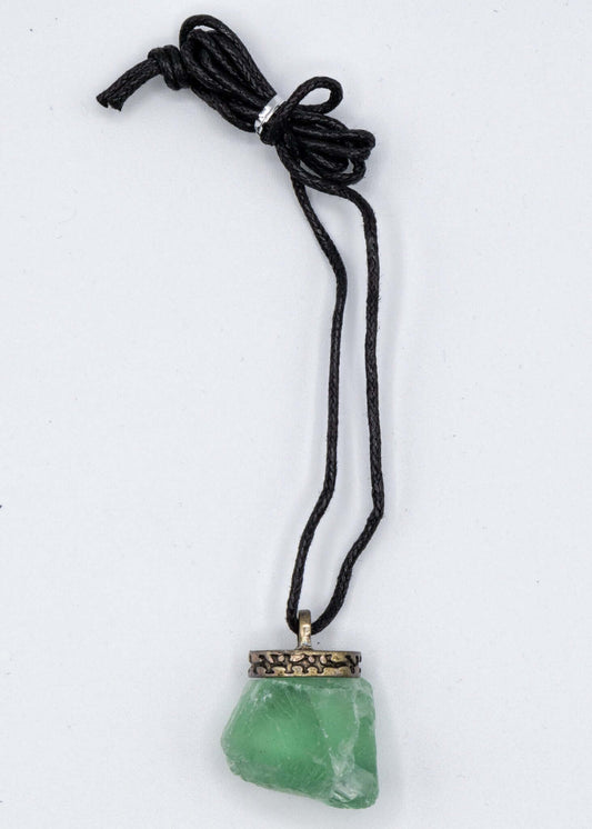 Fluorite Crystal Necklace